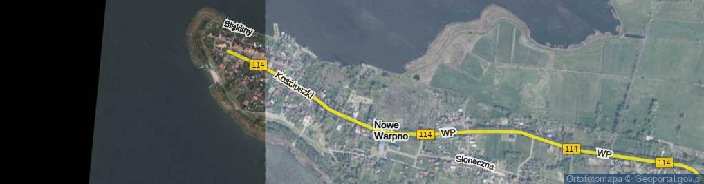 Zdjęcie satelitarne Dworcowa ul.